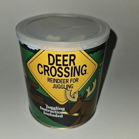 3 Chasley Deer Crossing Reindeer For Juggling Bean Bag Plush Holiday Christmas - Picture 1 of 12